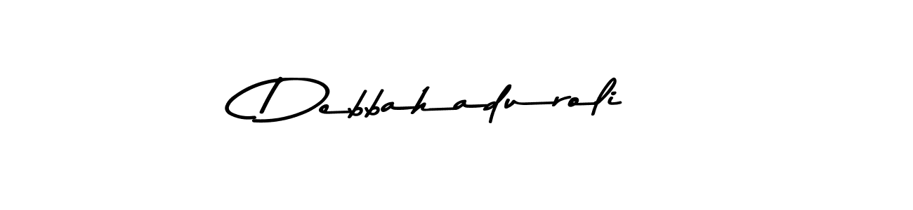 Also we have Debbahaduroli name is the best signature style. Create professional handwritten signature collection using Asem Kandis PERSONAL USE autograph style. Debbahaduroli signature style 9 images and pictures png