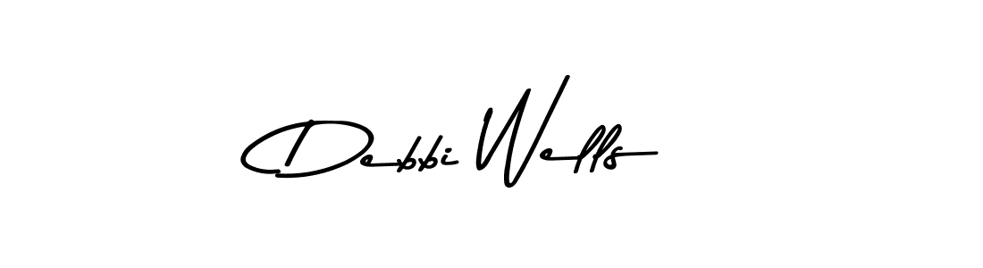 Design your own signature with our free online signature maker. With this signature software, you can create a handwritten (Asem Kandis PERSONAL USE) signature for name Debbi Wells. Debbi Wells signature style 9 images and pictures png