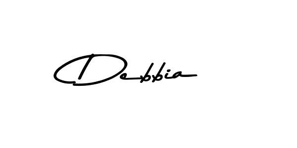 Use a signature maker to create a handwritten signature online. With this signature software, you can design (Asem Kandis PERSONAL USE) your own signature for name Debbia. Debbia signature style 9 images and pictures png