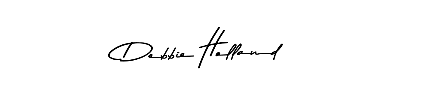 Also You can easily find your signature by using the search form. We will create Debbie Holland name handwritten signature images for you free of cost using Asem Kandis PERSONAL USE sign style. Debbie Holland signature style 9 images and pictures png