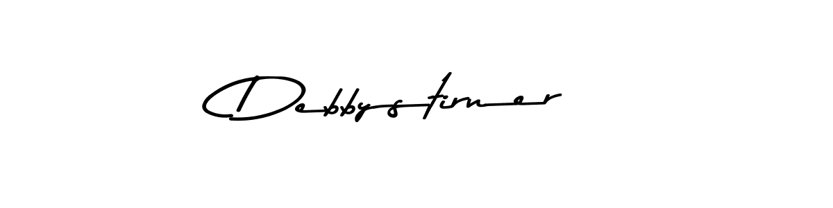 Debbystirner stylish signature style. Best Handwritten Sign (Asem Kandis PERSONAL USE) for my name. Handwritten Signature Collection Ideas for my name Debbystirner. Debbystirner signature style 9 images and pictures png