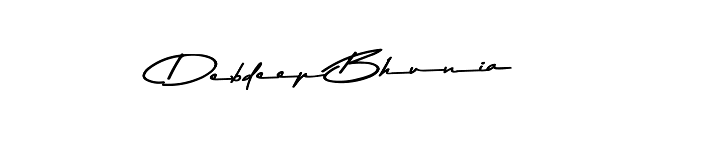 Also we have Debdeep Bhunia name is the best signature style. Create professional handwritten signature collection using Asem Kandis PERSONAL USE autograph style. Debdeep Bhunia signature style 9 images and pictures png