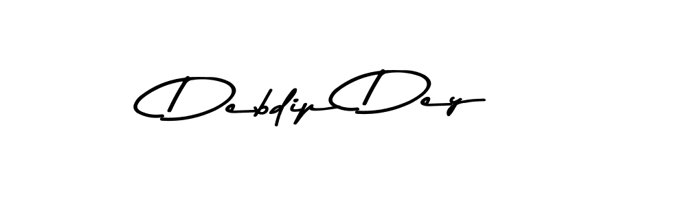 Make a beautiful signature design for name Debdip Dey. With this signature (Asem Kandis PERSONAL USE) style, you can create a handwritten signature for free. Debdip Dey signature style 9 images and pictures png