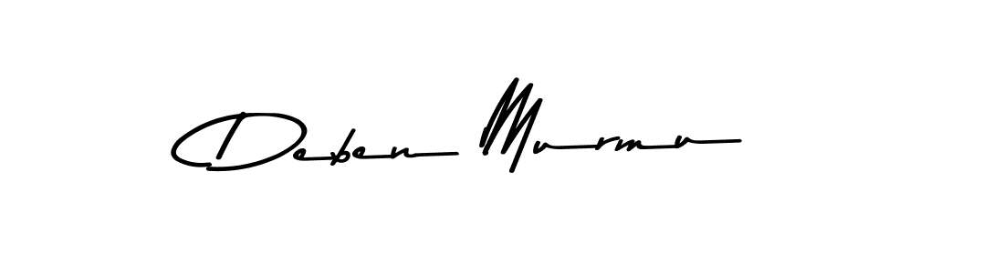 Design your own signature with our free online signature maker. With this signature software, you can create a handwritten (Asem Kandis PERSONAL USE) signature for name Deben Murmu. Deben Murmu signature style 9 images and pictures png