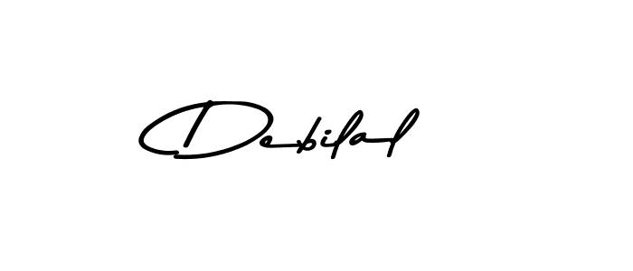 Create a beautiful signature design for name Debilal. With this signature (Asem Kandis PERSONAL USE) fonts, you can make a handwritten signature for free. Debilal signature style 9 images and pictures png