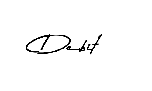 How to make Debit signature? Asem Kandis PERSONAL USE is a professional autograph style. Create handwritten signature for Debit name. Debit signature style 9 images and pictures png