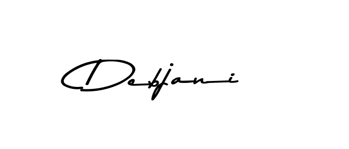 Create a beautiful signature design for name Debjani. With this signature (Asem Kandis PERSONAL USE) fonts, you can make a handwritten signature for free. Debjani signature style 9 images and pictures png