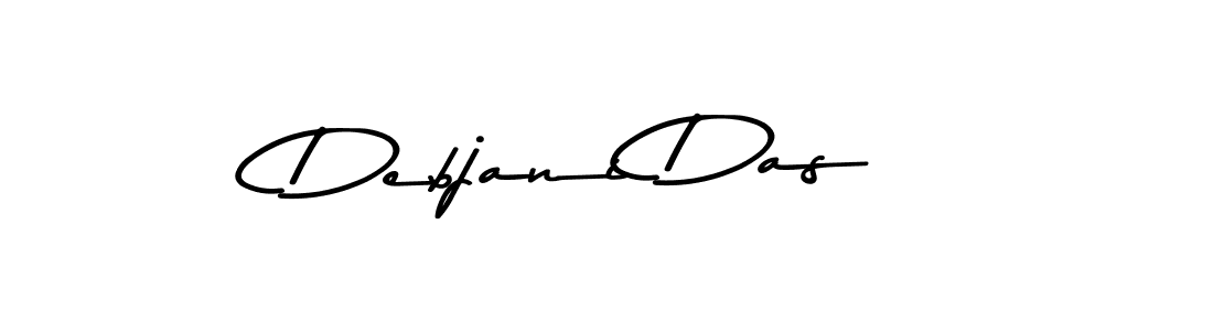 Make a beautiful signature design for name Debjani Das. With this signature (Asem Kandis PERSONAL USE) style, you can create a handwritten signature for free. Debjani Das signature style 9 images and pictures png