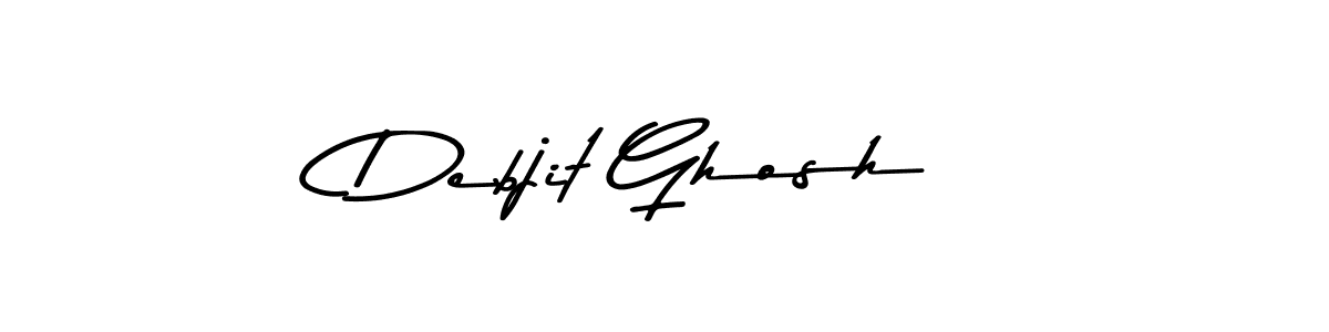 Use a signature maker to create a handwritten signature online. With this signature software, you can design (Asem Kandis PERSONAL USE) your own signature for name Debjit Ghosh. Debjit Ghosh signature style 9 images and pictures png