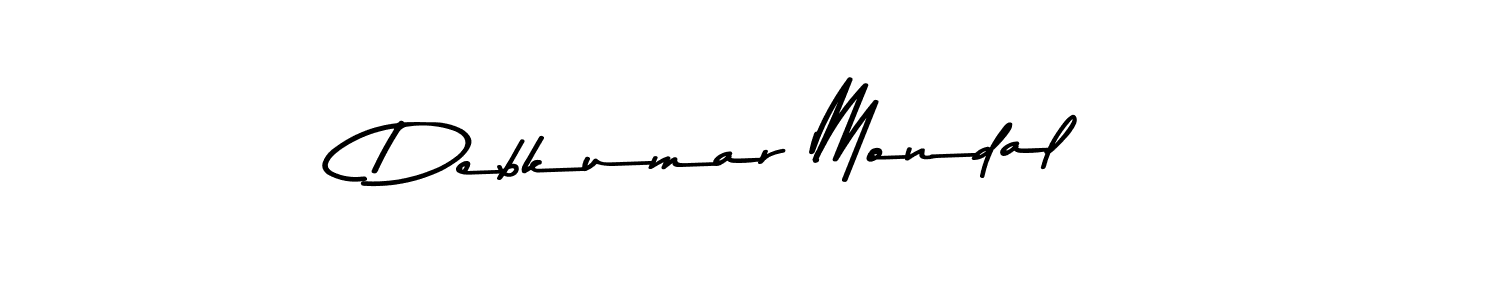 Design your own signature with our free online signature maker. With this signature software, you can create a handwritten (Asem Kandis PERSONAL USE) signature for name Debkumar Mondal. Debkumar Mondal signature style 9 images and pictures png