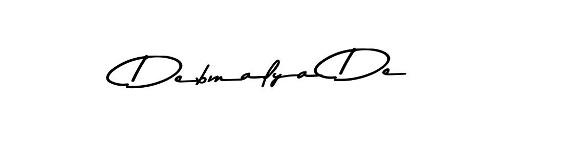 Asem Kandis PERSONAL USE is a professional signature style that is perfect for those who want to add a touch of class to their signature. It is also a great choice for those who want to make their signature more unique. Get Debmalya De name to fancy signature for free. Debmalya De signature style 9 images and pictures png