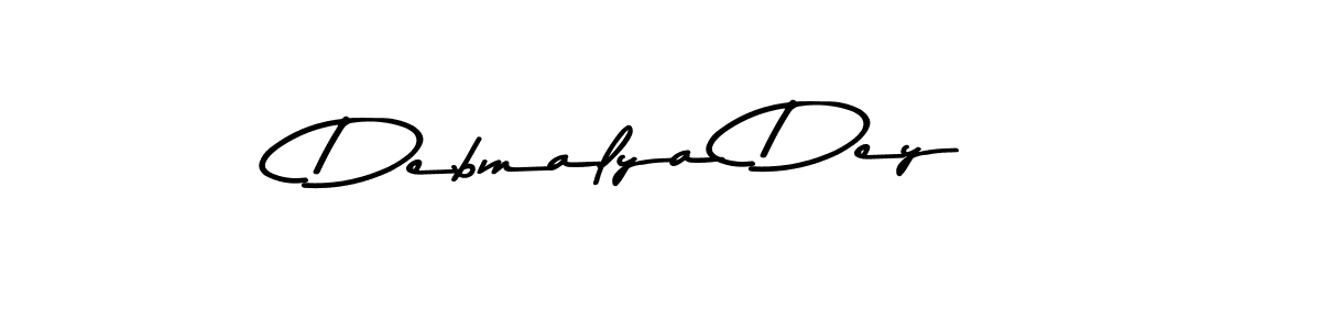 Use a signature maker to create a handwritten signature online. With this signature software, you can design (Asem Kandis PERSONAL USE) your own signature for name Debmalya Dey. Debmalya Dey signature style 9 images and pictures png