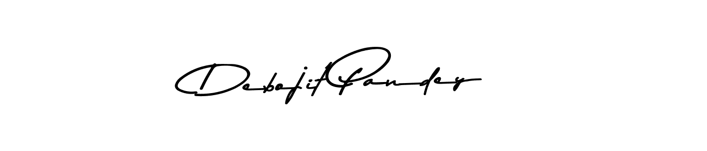 Debojit Pandey stylish signature style. Best Handwritten Sign (Asem Kandis PERSONAL USE) for my name. Handwritten Signature Collection Ideas for my name Debojit Pandey. Debojit Pandey signature style 9 images and pictures png