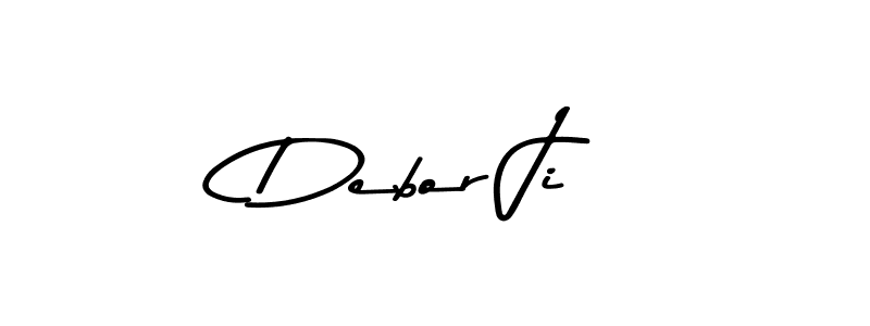Use a signature maker to create a handwritten signature online. With this signature software, you can design (Asem Kandis PERSONAL USE) your own signature for name Debor Ji. Debor Ji signature style 9 images and pictures png