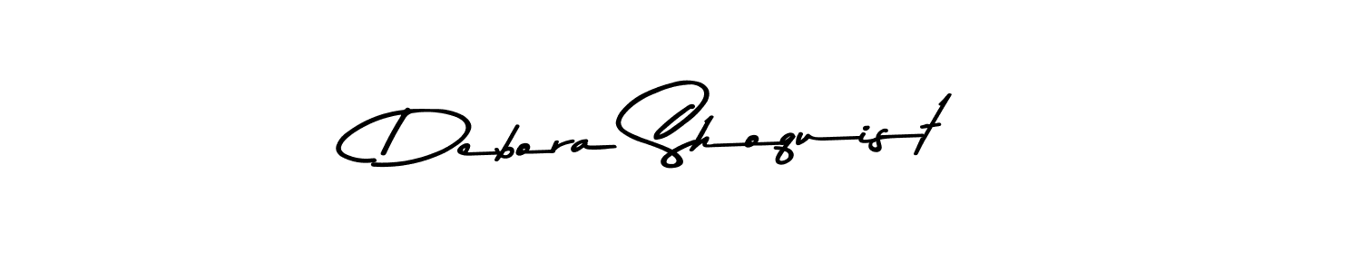 Also we have Debora Shoquist name is the best signature style. Create professional handwritten signature collection using Asem Kandis PERSONAL USE autograph style. Debora Shoquist signature style 9 images and pictures png