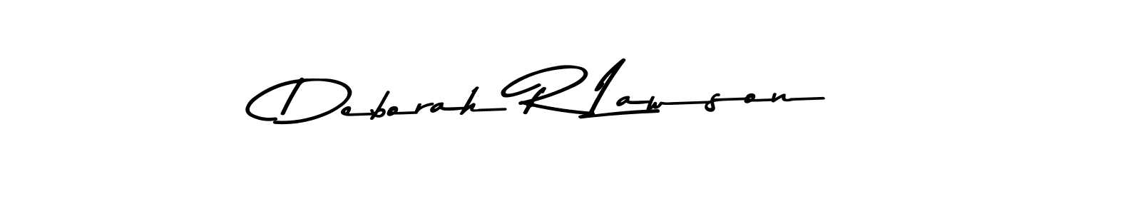 This is the best signature style for the Deborah R Lawson name. Also you like these signature font (Asem Kandis PERSONAL USE). Mix name signature. Deborah R Lawson signature style 9 images and pictures png