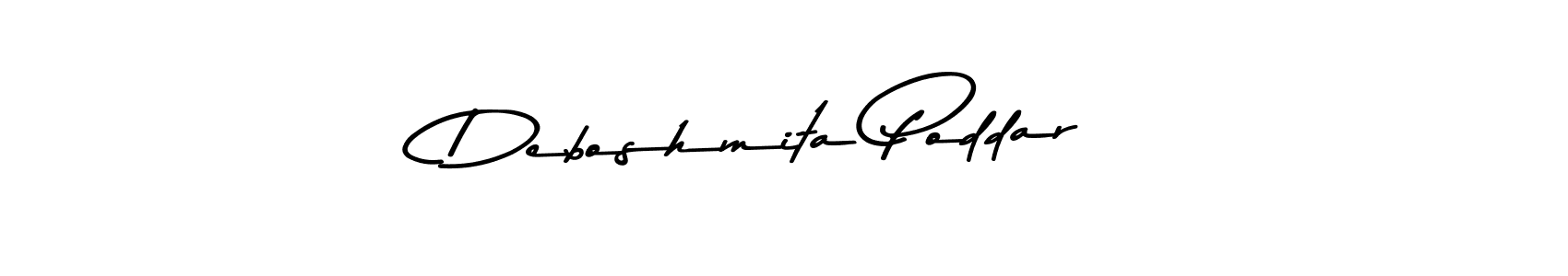 Similarly Asem Kandis PERSONAL USE is the best handwritten signature design. Signature creator online .You can use it as an online autograph creator for name Deboshmita Poddar. Deboshmita Poddar signature style 9 images and pictures png