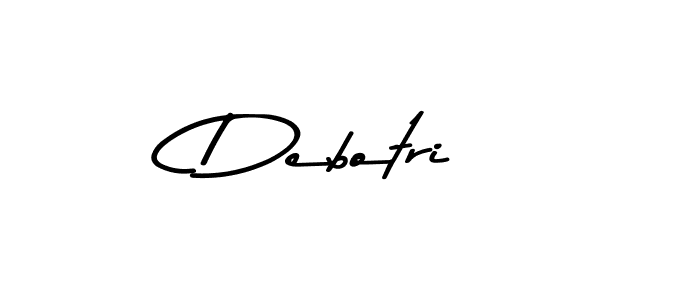 How to make Debotri signature? Asem Kandis PERSONAL USE is a professional autograph style. Create handwritten signature for Debotri name. Debotri signature style 9 images and pictures png