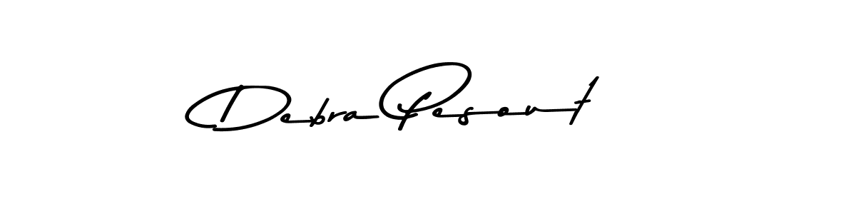 This is the best signature style for the Debra Pesout name. Also you like these signature font (Asem Kandis PERSONAL USE). Mix name signature. Debra Pesout signature style 9 images and pictures png