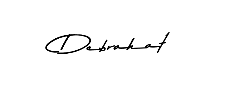 How to Draw Debrahat signature style? Asem Kandis PERSONAL USE is a latest design signature styles for name Debrahat. Debrahat signature style 9 images and pictures png