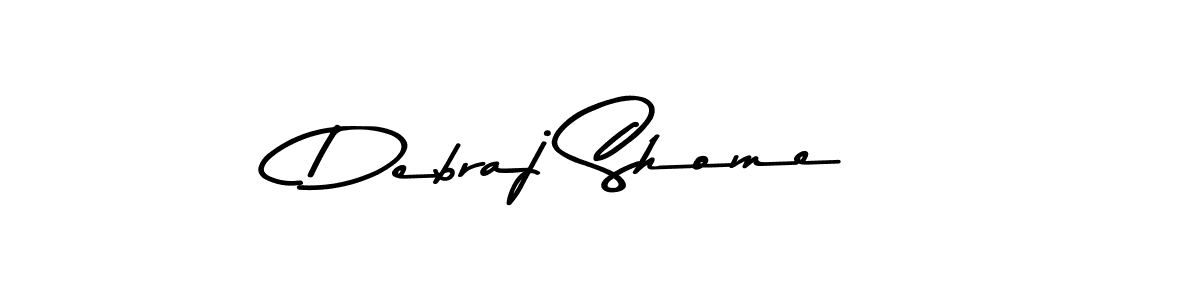 You can use this online signature creator to create a handwritten signature for the name Debraj Shome. This is the best online autograph maker. Debraj Shome signature style 9 images and pictures png