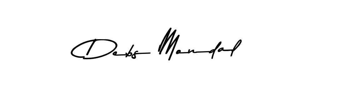 Similarly Asem Kandis PERSONAL USE is the best handwritten signature design. Signature creator online .You can use it as an online autograph creator for name Debs Mondal. Debs Mondal signature style 9 images and pictures png