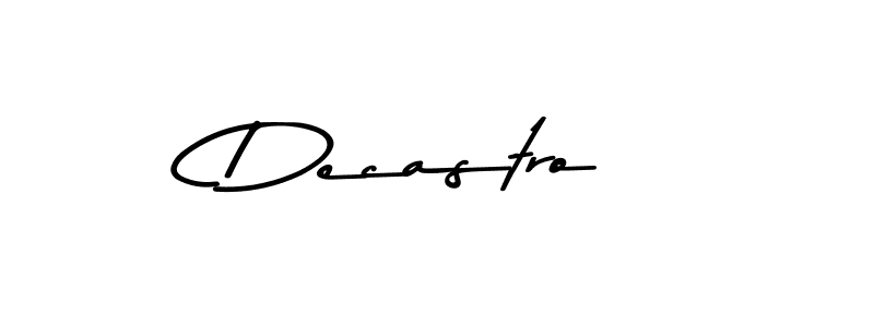 Best and Professional Signature Style for Decastro. Asem Kandis PERSONAL USE Best Signature Style Collection. Decastro signature style 9 images and pictures png