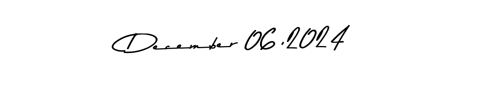 How to Draw December 06,2024 signature style? Asem Kandis PERSONAL USE is a latest design signature styles for name December 06,2024. December 06,2024 signature style 9 images and pictures png