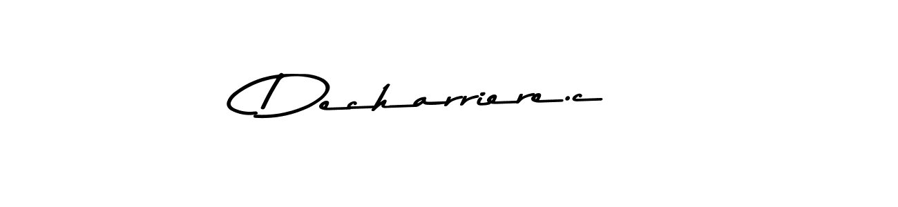 Make a beautiful signature design for name Decharriere.c. Use this online signature maker to create a handwritten signature for free. Decharriere.c signature style 9 images and pictures png