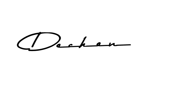 Also You can easily find your signature by using the search form. We will create Dechen name handwritten signature images for you free of cost using Asem Kandis PERSONAL USE sign style. Dechen signature style 9 images and pictures png