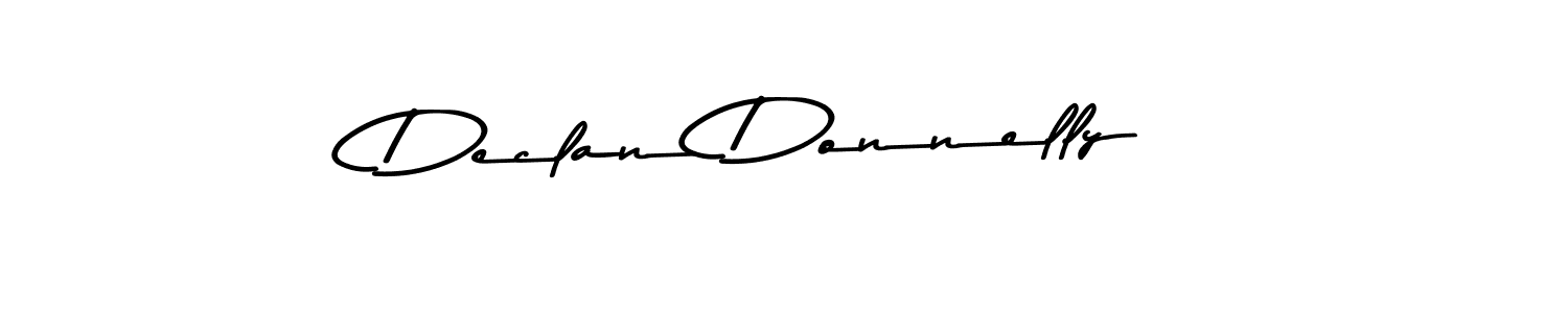 Make a beautiful signature design for name Declan Donnelly. With this signature (Asem Kandis PERSONAL USE) style, you can create a handwritten signature for free. Declan Donnelly signature style 9 images and pictures png