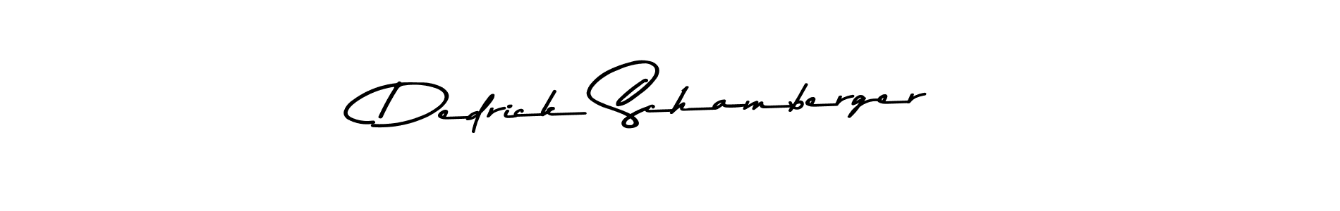 It looks lik you need a new signature style for name Dedrick Schamberger. Design unique handwritten (Asem Kandis PERSONAL USE) signature with our free signature maker in just a few clicks. Dedrick Schamberger signature style 9 images and pictures png