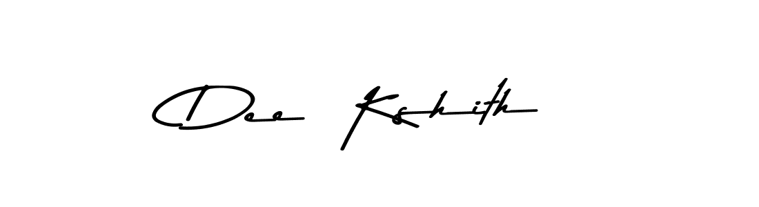 Also we have Dee  Kshith name is the best signature style. Create professional handwritten signature collection using Asem Kandis PERSONAL USE autograph style. Dee  Kshith signature style 9 images and pictures png