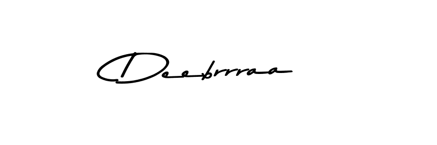 Make a beautiful signature design for name Deebrrraa. With this signature (Asem Kandis PERSONAL USE) style, you can create a handwritten signature for free. Deebrrraa signature style 9 images and pictures png