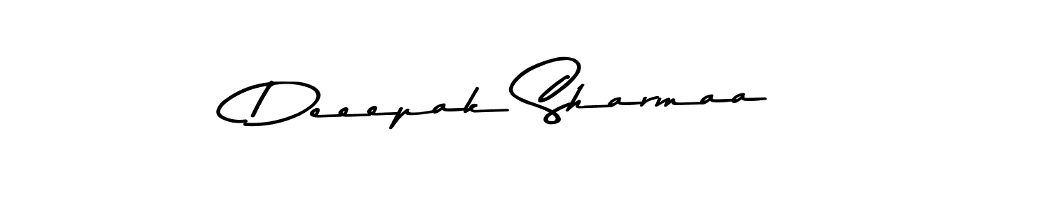 The best way (Asem Kandis PERSONAL USE) to make a short signature is to pick only two or three words in your name. The name Deeepak Sharmaa include a total of six letters. For converting this name. Deeepak Sharmaa signature style 9 images and pictures png
