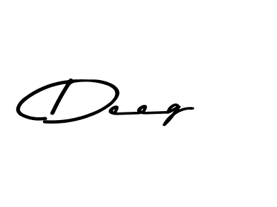 Use a signature maker to create a handwritten signature online. With this signature software, you can design (Asem Kandis PERSONAL USE) your own signature for name Deeg. Deeg signature style 9 images and pictures png