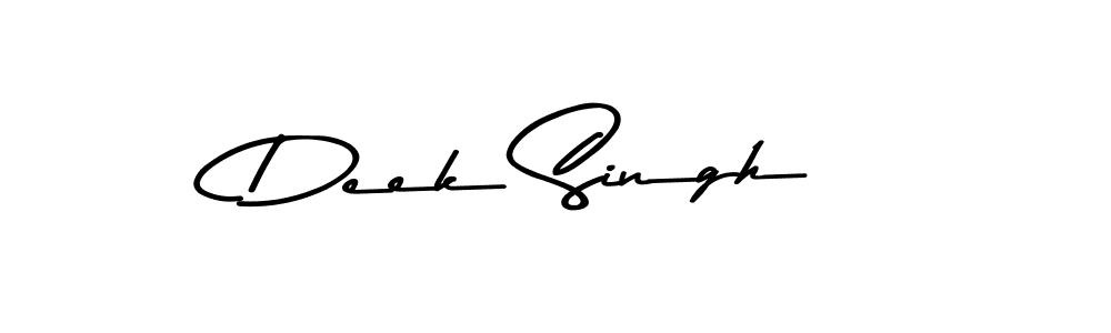 The best way (Asem Kandis PERSONAL USE) to make a short signature is to pick only two or three words in your name. The name Deek Singh include a total of six letters. For converting this name. Deek Singh signature style 9 images and pictures png