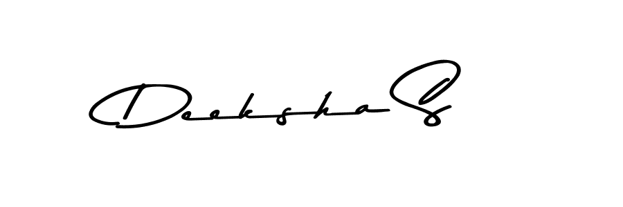 You should practise on your own different ways (Asem Kandis PERSONAL USE) to write your name (Deeksha S) in signature. don't let someone else do it for you. Deeksha S signature style 9 images and pictures png