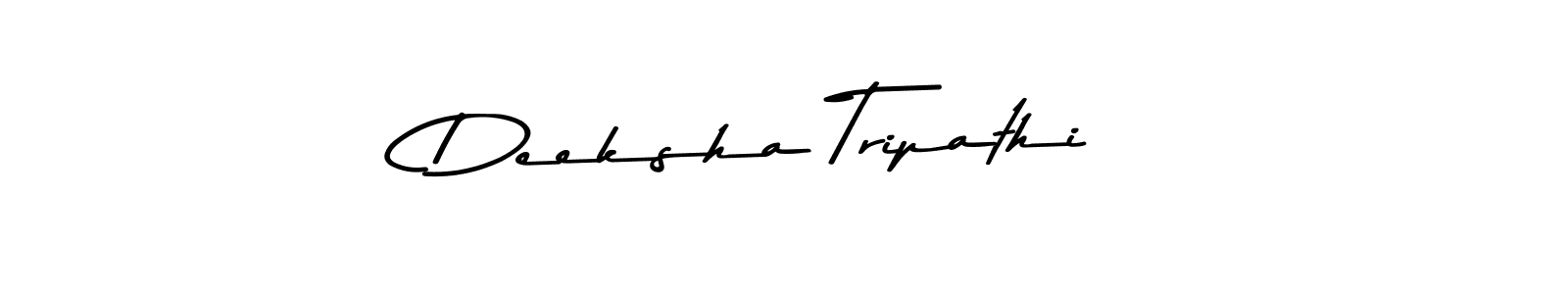 How to make Deeksha Tripathi signature? Asem Kandis PERSONAL USE is a professional autograph style. Create handwritten signature for Deeksha Tripathi name. Deeksha Tripathi signature style 9 images and pictures png