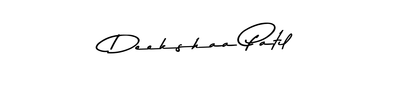 The best way (Asem Kandis PERSONAL USE) to make a short signature is to pick only two or three words in your name. The name Deekshaa Patil include a total of six letters. For converting this name. Deekshaa Patil signature style 9 images and pictures png