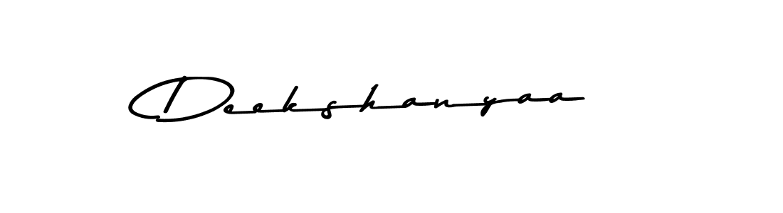 It looks lik you need a new signature style for name Deekshanyaa. Design unique handwritten (Asem Kandis PERSONAL USE) signature with our free signature maker in just a few clicks. Deekshanyaa signature style 9 images and pictures png