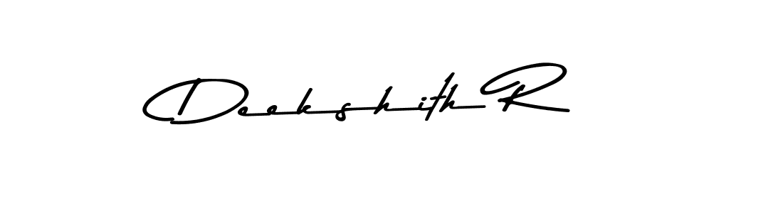 How to make Deekshith R signature? Asem Kandis PERSONAL USE is a professional autograph style. Create handwritten signature for Deekshith R name. Deekshith R signature style 9 images and pictures png