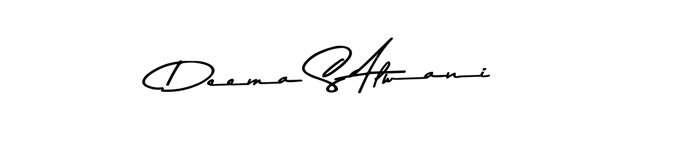 How to make Deema S Alwani signature? Asem Kandis PERSONAL USE is a professional autograph style. Create handwritten signature for Deema S Alwani name. Deema S Alwani signature style 9 images and pictures png