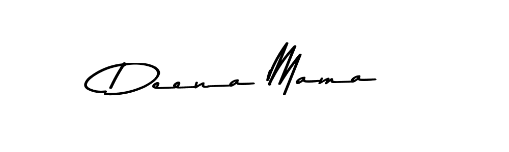 Use a signature maker to create a handwritten signature online. With this signature software, you can design (Asem Kandis PERSONAL USE) your own signature for name Deena Mama. Deena Mama signature style 9 images and pictures png