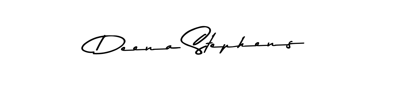 Design your own signature with our free online signature maker. With this signature software, you can create a handwritten (Asem Kandis PERSONAL USE) signature for name Deena Stephens. Deena Stephens signature style 9 images and pictures png