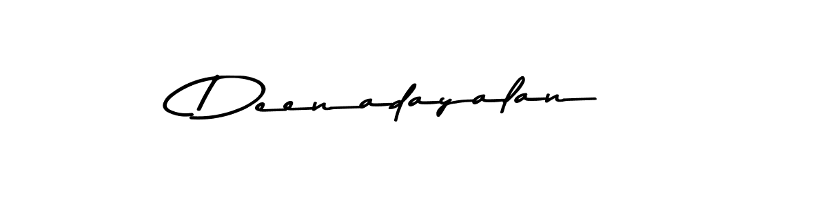 How to make Deenadayalan signature? Asem Kandis PERSONAL USE is a professional autograph style. Create handwritten signature for Deenadayalan name. Deenadayalan signature style 9 images and pictures png