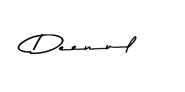 Use a signature maker to create a handwritten signature online. With this signature software, you can design (Asem Kandis PERSONAL USE) your own signature for name Deenul. Deenul signature style 9 images and pictures png