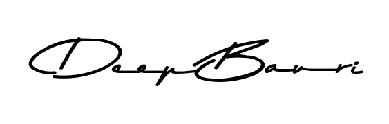 Asem Kandis PERSONAL USE is a professional signature style that is perfect for those who want to add a touch of class to their signature. Get Deep Bauri name fancy signature for free. Deep Bauri signature style 9 images and pictures png