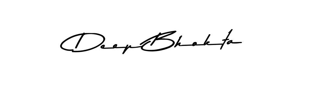 Use a signature maker to create a handwritten signature online. With this signature software, you can design (Asem Kandis PERSONAL USE) your own signature for name Deep Bhokta. Deep Bhokta signature style 9 images and pictures png