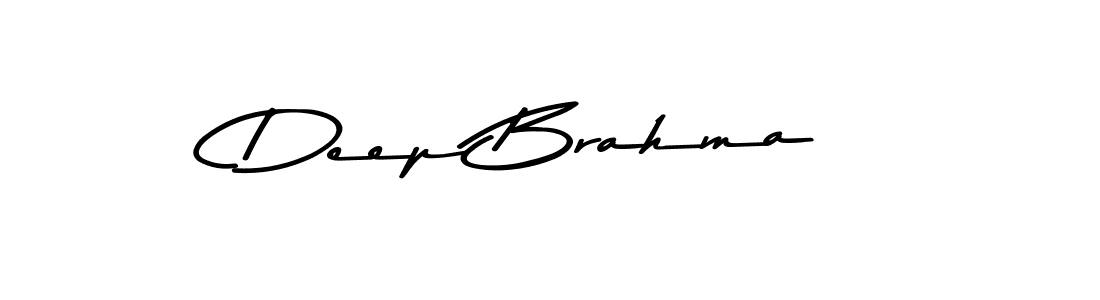 Create a beautiful signature design for name Deep Brahma. With this signature (Asem Kandis PERSONAL USE) fonts, you can make a handwritten signature for free. Deep Brahma signature style 9 images and pictures png